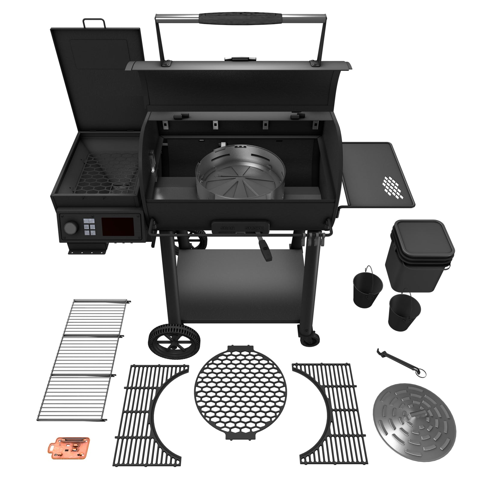 Oklahoma Joe’s Rider 900 DLX Pellet Grill and Smoker
