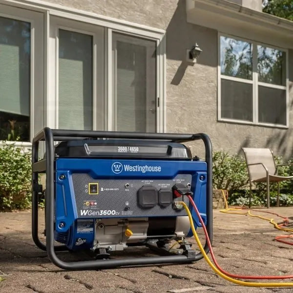 Westinghouse WGen3600cv – 3600 Watt Portable Generator w/ RV Outlet &amp; CO Sensor (49-State)