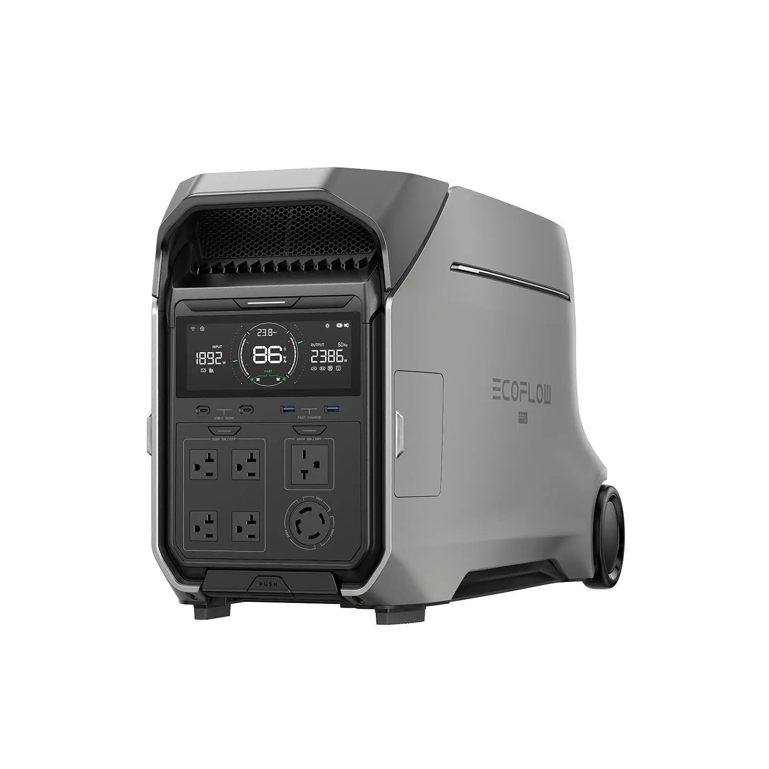 EcoFlow DELTA Pro 3 Portable Power Station | 4096Wh | 4000W | 2600W Solar Input