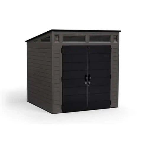 Best Barns Handmade Haven 10×12 Wood Shed Kit – Gable Roof, Eave Door (HHAVDE12)