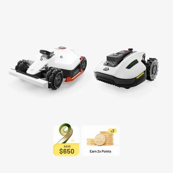 MAMMOTION LUBA 2 AWD 10000X Robot Lawn Mower. Multi-zone &amp; No-go-zone Management