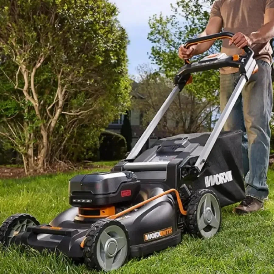 WORX Nitro WG760 40V 21″ Cordless Self-Propelled Lawn Mower