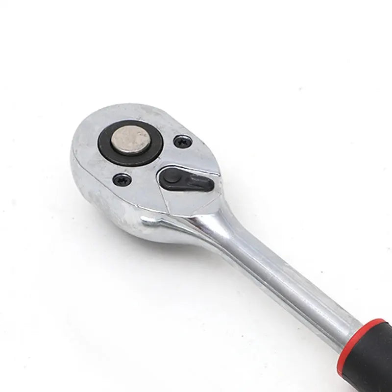 12-Piece Ratchet Socket Wrench Set – Alloy Steel Repair Tool Kit