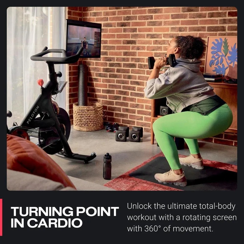 Peloton Bike+ Indoor Stationary Exercise Bike with 24鈥?HD