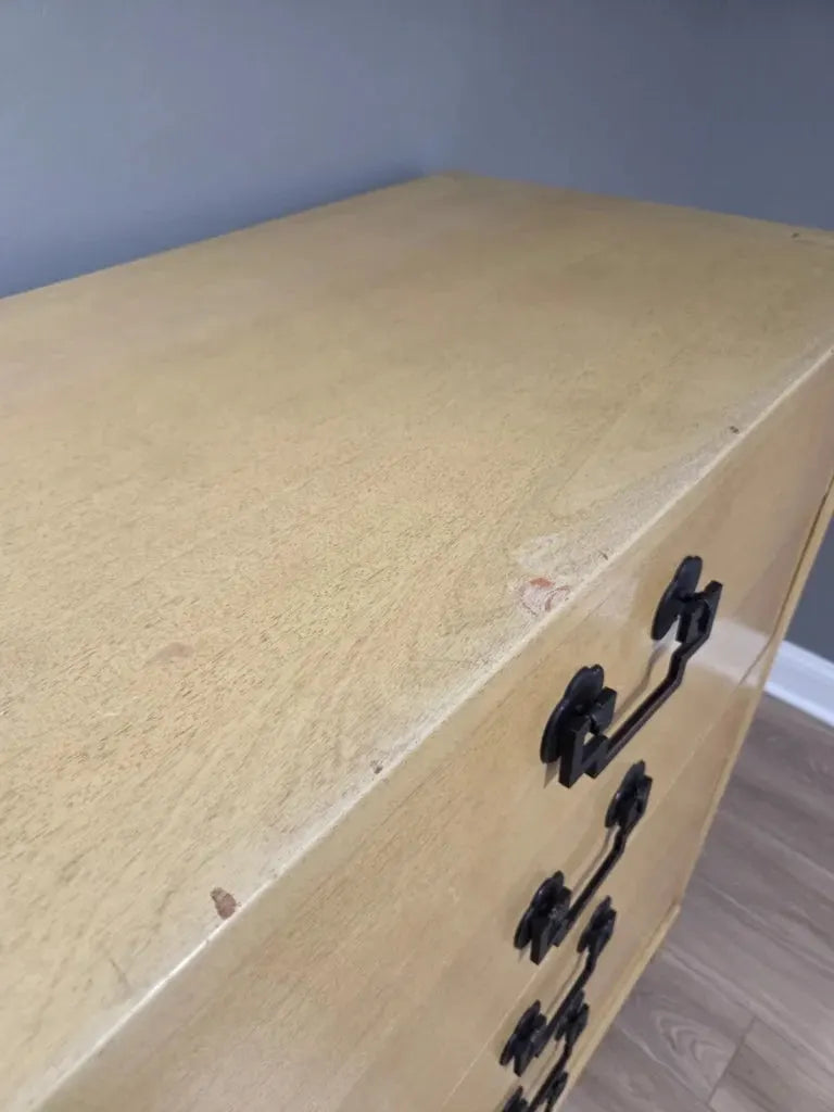 1950s Vintage Highboy Dresser By Lindstrom Antique