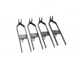 APlusLift HW-8S 8000LB 4-Post Portable Storage Service Car Lift / 3 Year Warranty