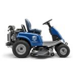 Wellzship Blue Rear-Engine Riding Lawn Mower with Side Discharge Deck - Image 2